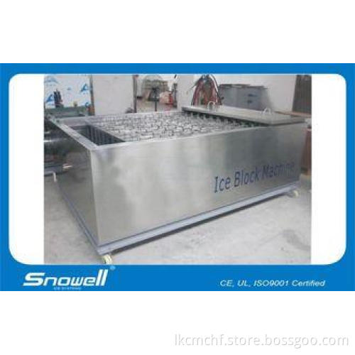 Industrial Ice Block Machine / Maker For Big Ice Block Maki